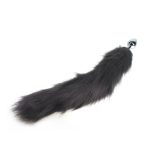 Colorful Fox Tail Stainless steel Butt Plug - Image 14