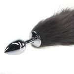 Colorful Fox Tail Stainless steel Butt Plug - Image 21