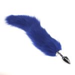Colorful Fox Tail Stainless steel Butt Plug - Image 27