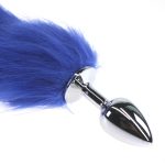 Colorful Fox Tail Stainless steel Butt Plug - Image 28