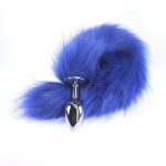 Colorful Fox Tail Stainless steel Butt Plug - Image 29