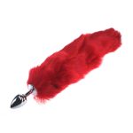 Colorful Fox Tail Stainless steel Butt Plug - Image 32