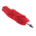 Colorful Fox Tail Stainless steel Butt Plug - Image 33