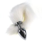 Colorful Fox Tail Stainless steel Butt Plug - Image 39
