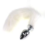 Colorful Fox Tail Stainless steel Butt Plug - Image 42