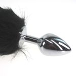 Colorful Fox Tail Stainless steel Butt Plug - Image 49