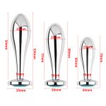 Detachable Screw Weighted Metal Butt Plug - Image 9