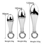 Detachable Ring Hook Metal Butt Plug - Image 3