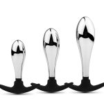 Detachable Silicone Anchor Metal Butt Plug