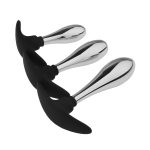Detachable Silicone Anchor Metal Butt Plug - Image 4