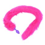 Lengthen Silicone Anal Plug - Black - Image 8