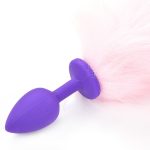 Lengthen Silicone Anal Plug - Black - Image 2