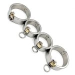 Wrist-Ankle Restrains with Padlock - Image 2