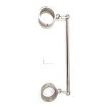 Unisex Heavy Duty Stainless Steel Cuff Detachable