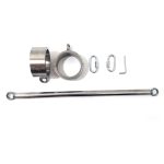 Unisex Heavy Duty Stainless Steel Cuff Detachable - Image 2