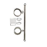 Unisex Heavy Duty Stainless Steel Cuff Detachable - Image 4