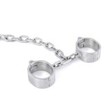 Unisex Heavy Duty Stainless Steel Neck-Wrist Restraints - Image 5