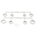 Unisex Heavy Duty Stainless Steel Wrist-Ankle Spreader Detachabl - Image 2