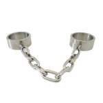 Stainless Steel Wrist And Ankle Bondage Set - Image 2