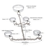 Slave Steel Full Body Shackles - Image 5
