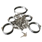 Plug Key Steel Collar To Wrist  and Ankle Kit - Image 2