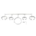 Plug Key Steel Cuffs and Collar Spreaders - Image 2