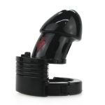 Adjustable Male Cock Cuff Chastity Device - Black - Image 2
