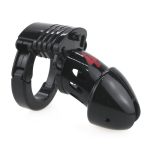 Adjustable Male Cock Cuff Chastity Device - Black - Image 3