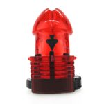Adjustable Male Cock Cuff Chastity Device - Red - Image 2