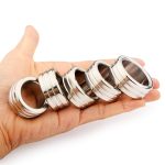 Heavy Duty Stainless Steel Cock Ring - 2 Ring - Image 7