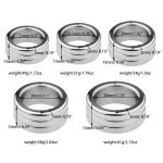 Heavy Duty Stainless Steel Cock Ring - 2 Ring