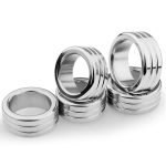 Heavy Duty Stainless Steel Cock Ring - 2 Ring - Image 4