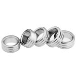 Heavy Duty Stainless Steel Cock Ring - 2 Ring - Image 5