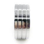 Heavy Duty Stainless Steel Cock Ring - 3 Ring - Image 3