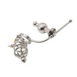 Chastity Cage Urethral Tube With Anal Plug - Image 6
