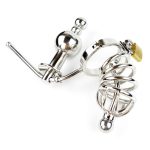 Chastity Cage Urethral Tube With Anal Plug - Image 5