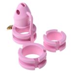Chastity Cage Silicone Birdlocked - Pink - Image 4