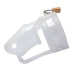 Chastity Cage Silicone Birdlocked - Transparent - Image 6