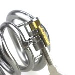 Built-in Lock Male Chastity Cage - Image 5