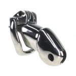 Rikers 24-7 Stainless Steel Locking Chastity Cage - Image 6
