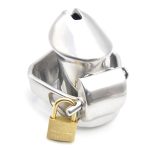 Built-in lock Chastity Cock Cage - Short - Image 4