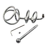 Triple Rings Base and Steel Urethral Tube - Image 3