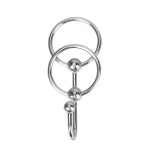 Double Ring Balled Penis Plug - Image 8