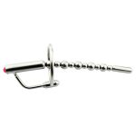 Jeweled Bendable Beaded Penis Plug - Image 3