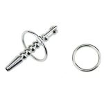 Six Balled Cum Through Penis Plug