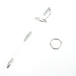 Double Tube Penis Plug With Glans Ring - Image 7