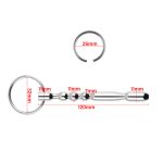 MACHO Cum Thru Metal Penis Plug