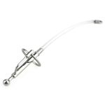 FELIX Flexi Tube Silicone Steel Cum Thru Penis Plug - Image 4