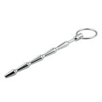 Medium Metal Penis Plug With Pull Ring - Image 4