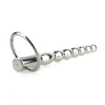 Steel Power Tools Penis Plug with Glans Ring - 5.1" - Image 11